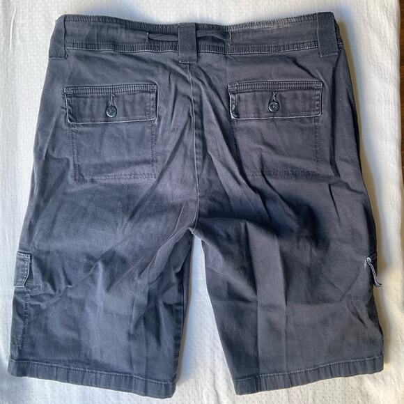 Riders Men’s Cargo Khaki Shorts size 12M, Blue, Multi Pockets - Picture 11 of 11